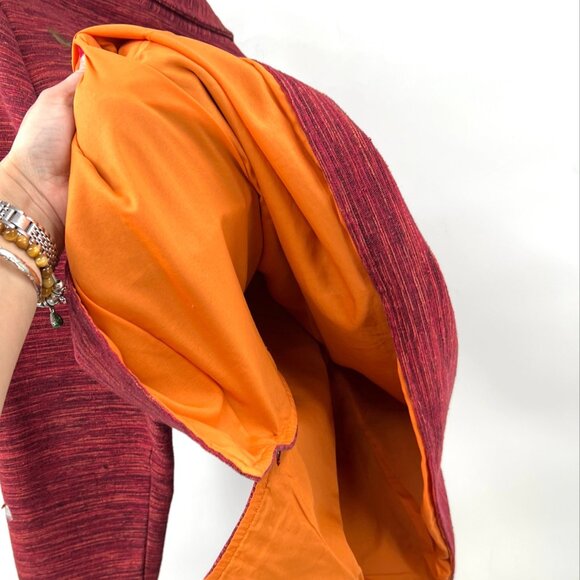 Alex Ku Tapestry Painted Floral Boxy Jacket - Picture 3 of 5